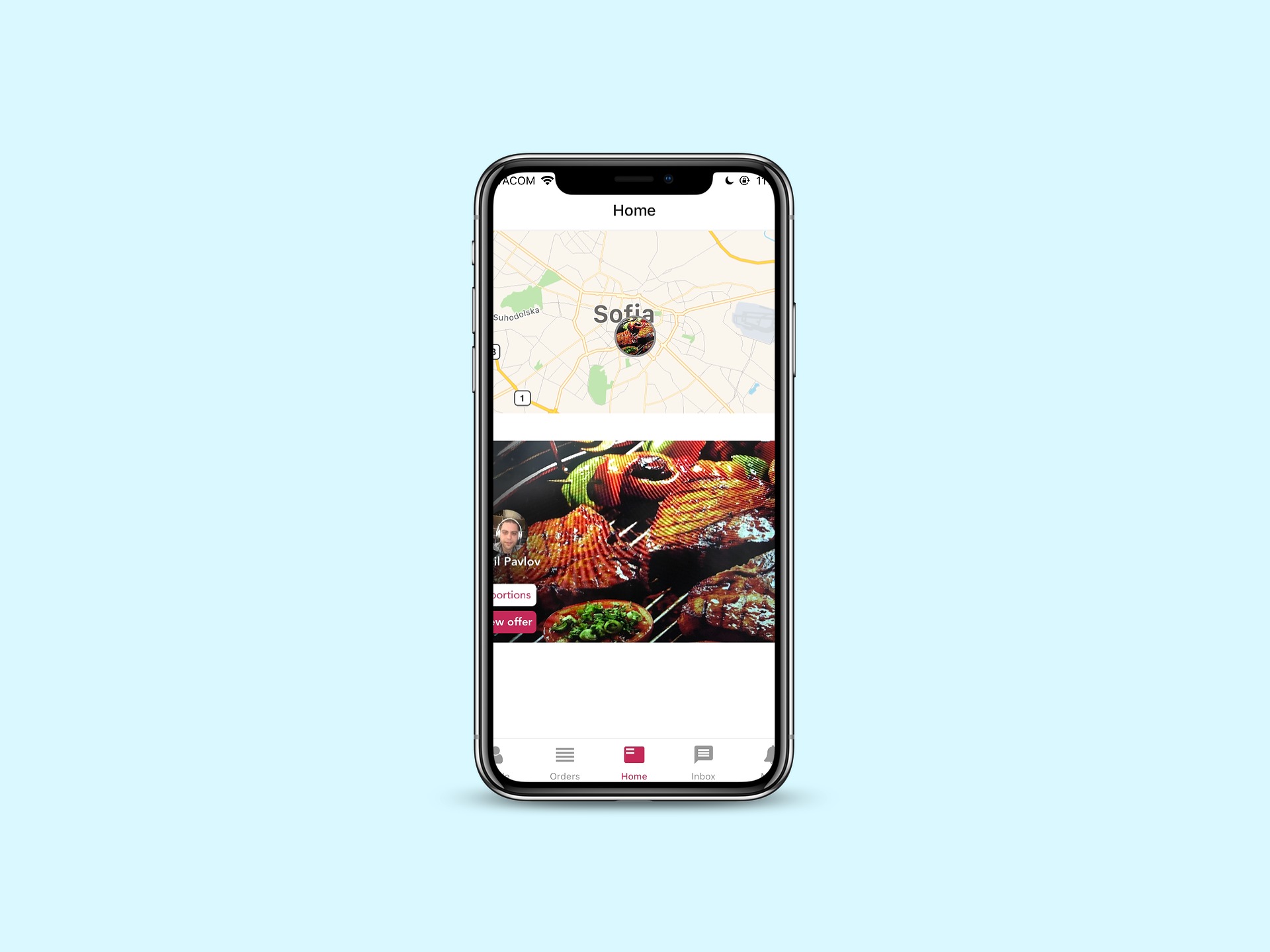 Eattown Mobile Application